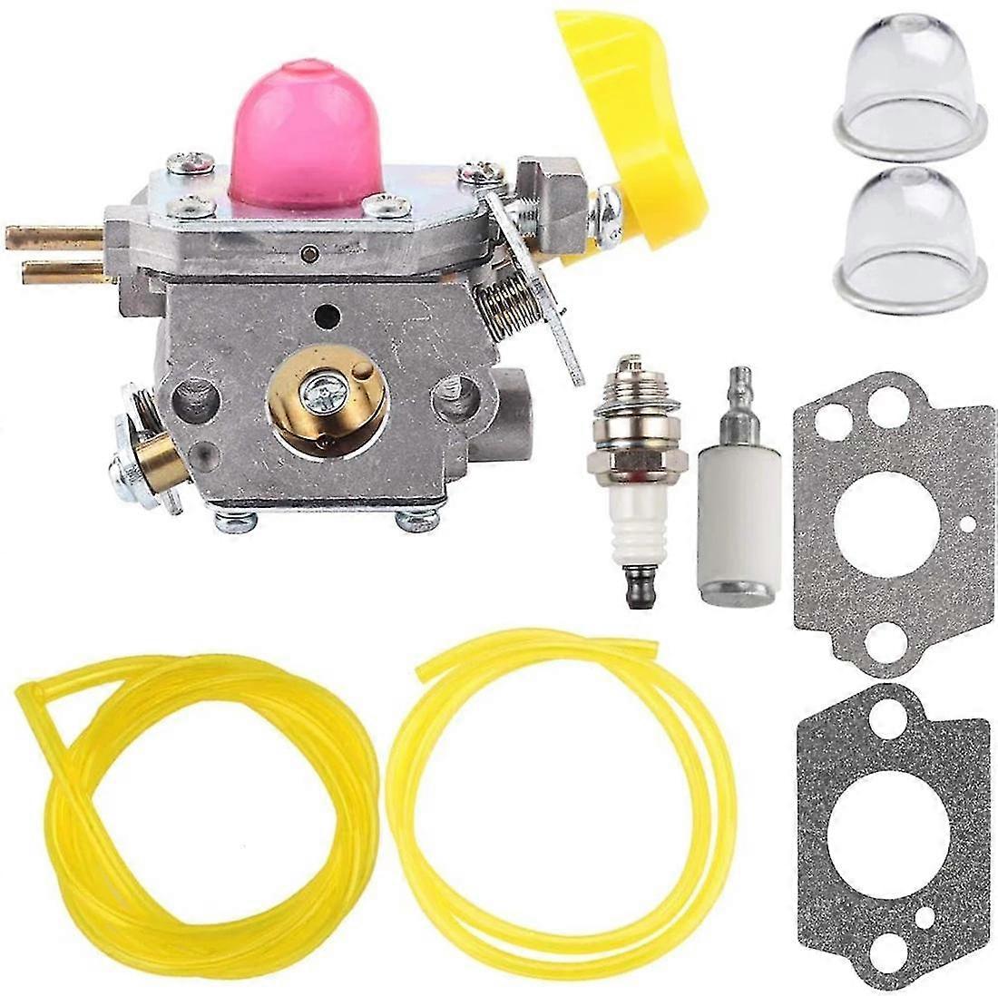 45180811 Carburetor For Poulan Bvm210vs Sm210vs C1u-w45a Pro Leaf Blower Parts Fuel Line Filter Primer Bulb Kit -A3