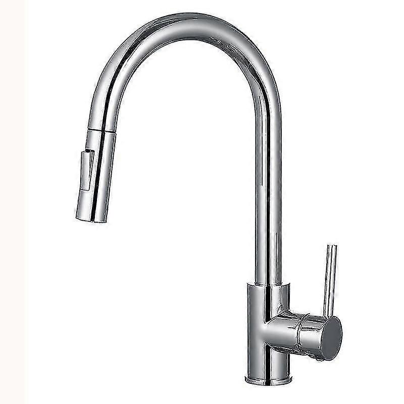 Kitchen Faucet Function, Single Handle Pull Out Mixer, Hot And Cold, Water Taps