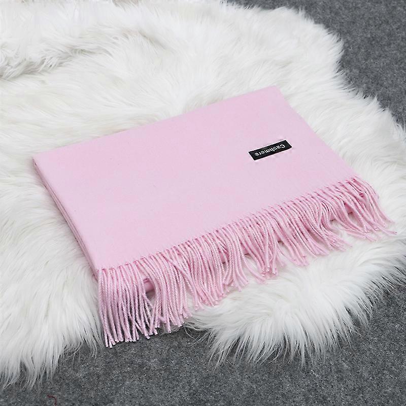 Women's Warm Long Shawl Winter Warm Large Scarf Camel