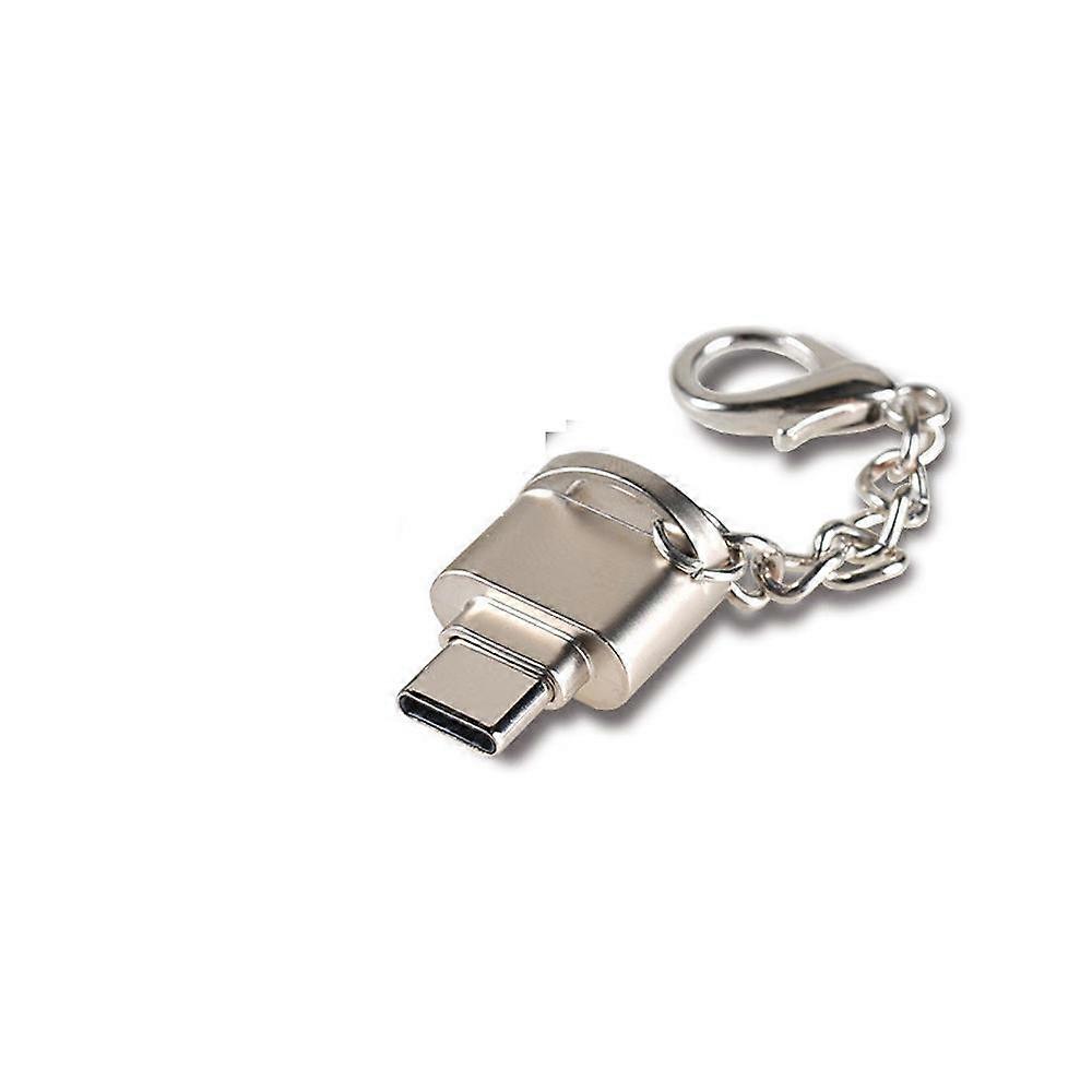 SD Card Reader, USB C Micro SD Card Reader, TF Memory Card Reader Adapter, Compatible with MacBook, USB-C Phone and More