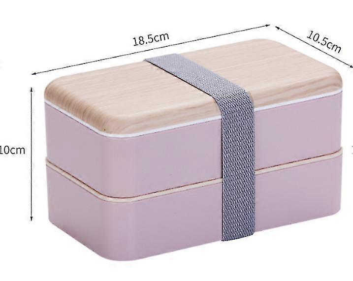 Double Layer Lunch Box compartiment din plastic Lunch Box Microwaveable Lunch Box