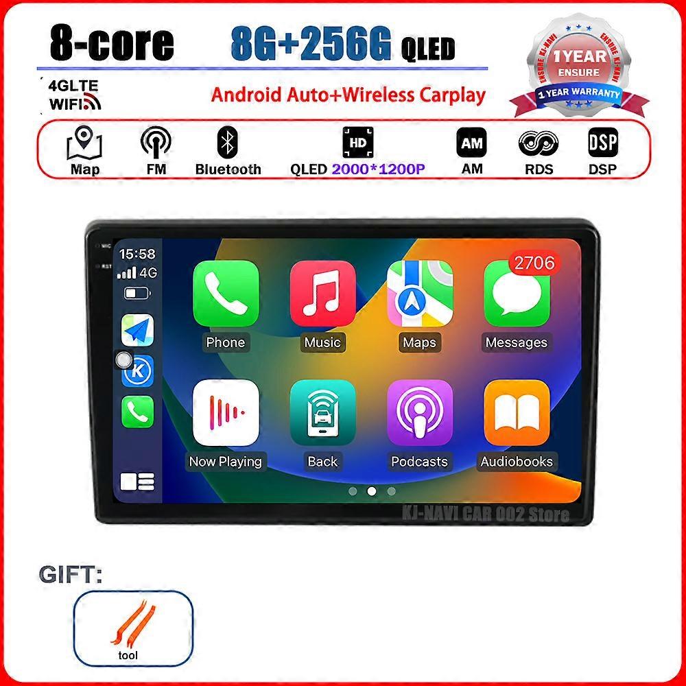 For Hyundai i40 2011 - 2019 Radio Carplay Car Multimedia Player Intelligent System Android 14 Auto Navigation Wireless Stereo