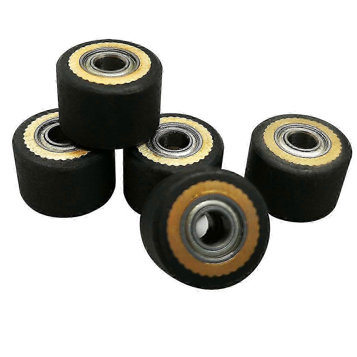 5pcs Hq Pinch Roller 4x11x16mm Plotter Cutter Roller For Gcc Rabit Pcut Mimaki Graphtec Iolion Cutter Plotter