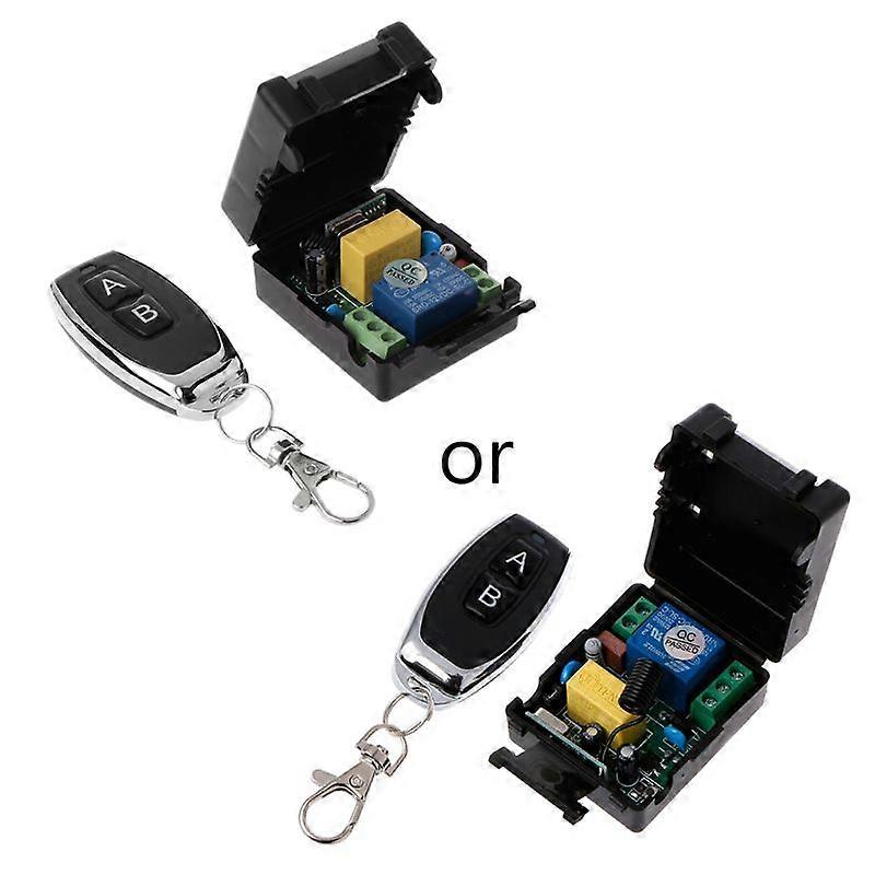 918A 433Mhz Wireless Remote Control 12V 1CH Relay Receiver Module RF Transmitter