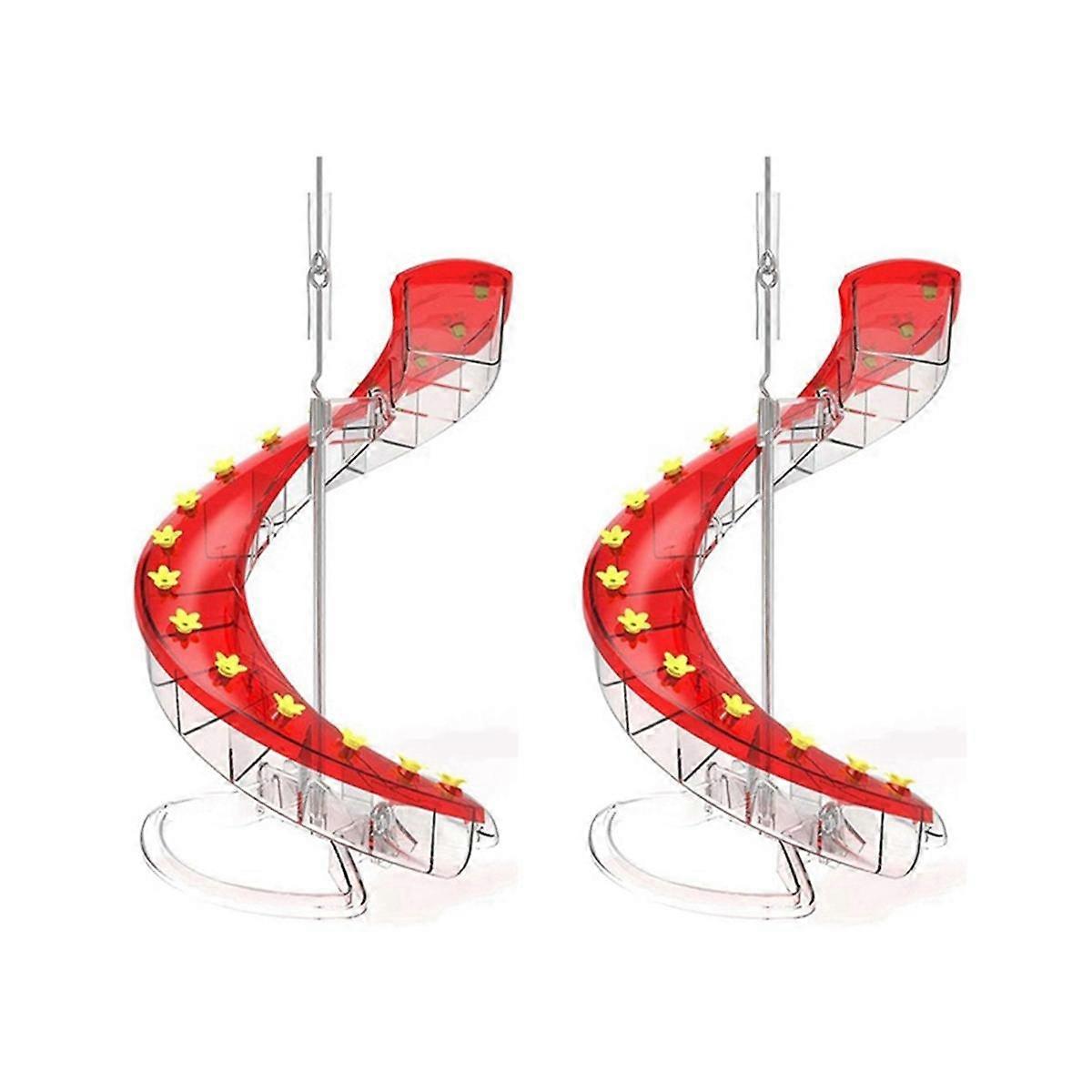 Helix Bird Feeder Bird House Outdoor Courtyard Bird Feeder Hanging Bird Water Feeder Bird