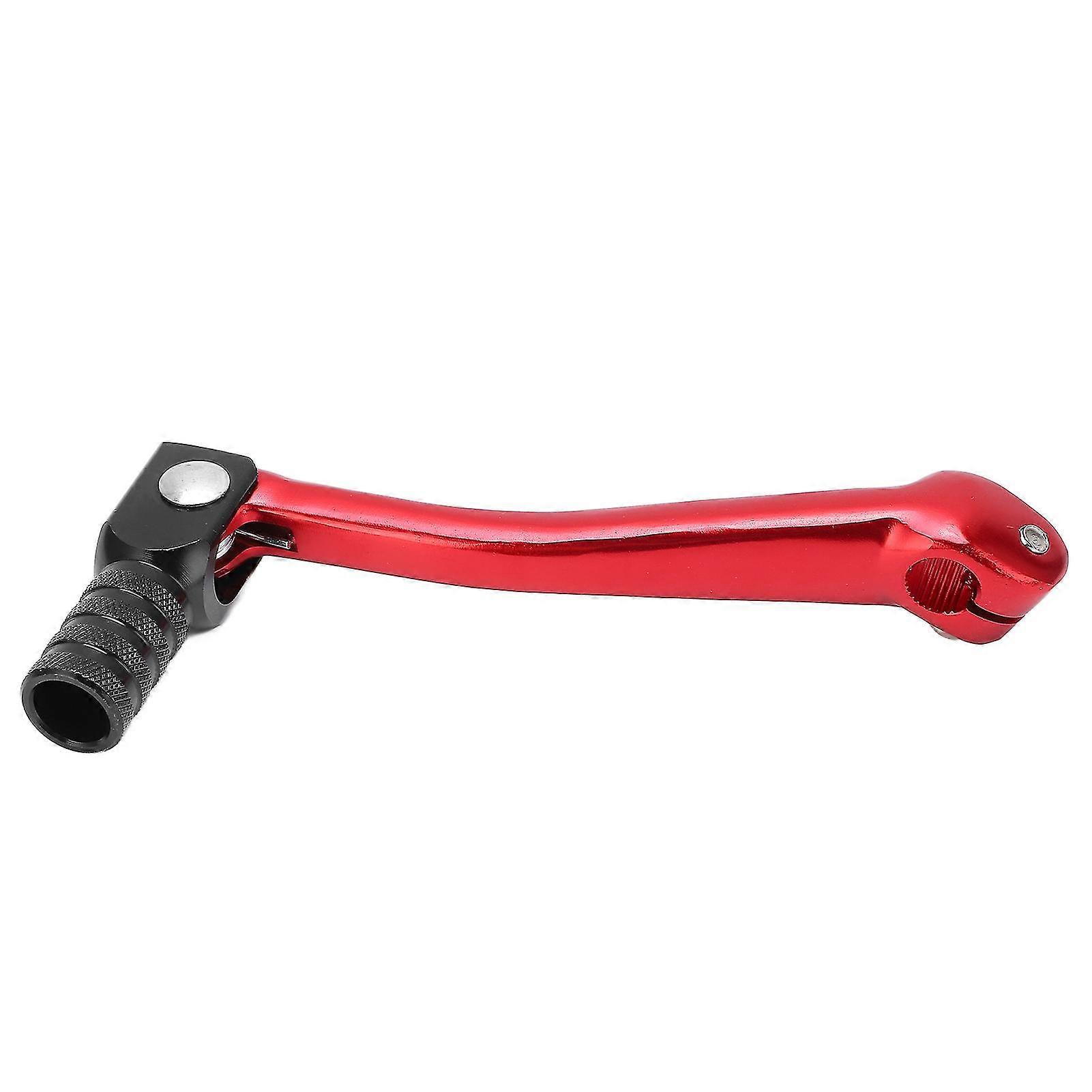 CNC Red Aluminium Universal Motorcycle Kick Starter Lever Pedal