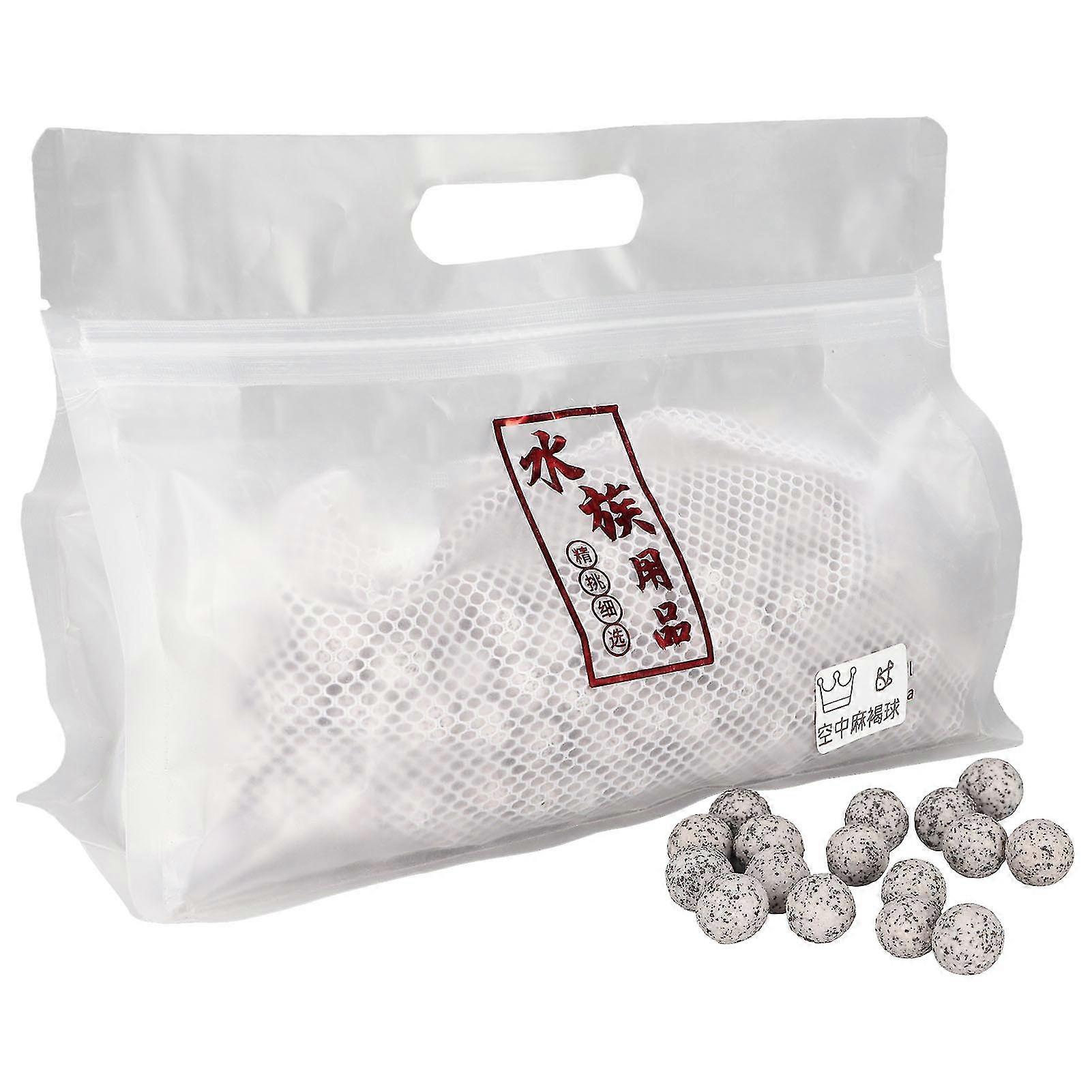 800g Aquarium Ceramic Bio Filter Media - Deep Filtering Fish Tank Filter Balls, Safe and Effective Impurity Absorption