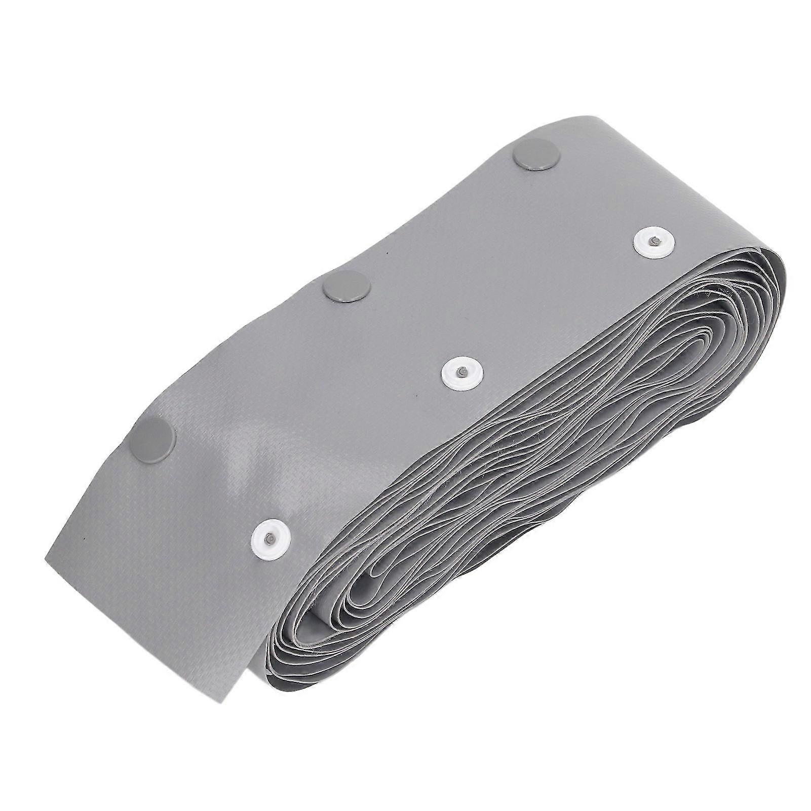 5m196.9in Flame Retardant Fire Proof PVC Cable Protective Sleeve Wire Sleeving Tube Power Cord Protector