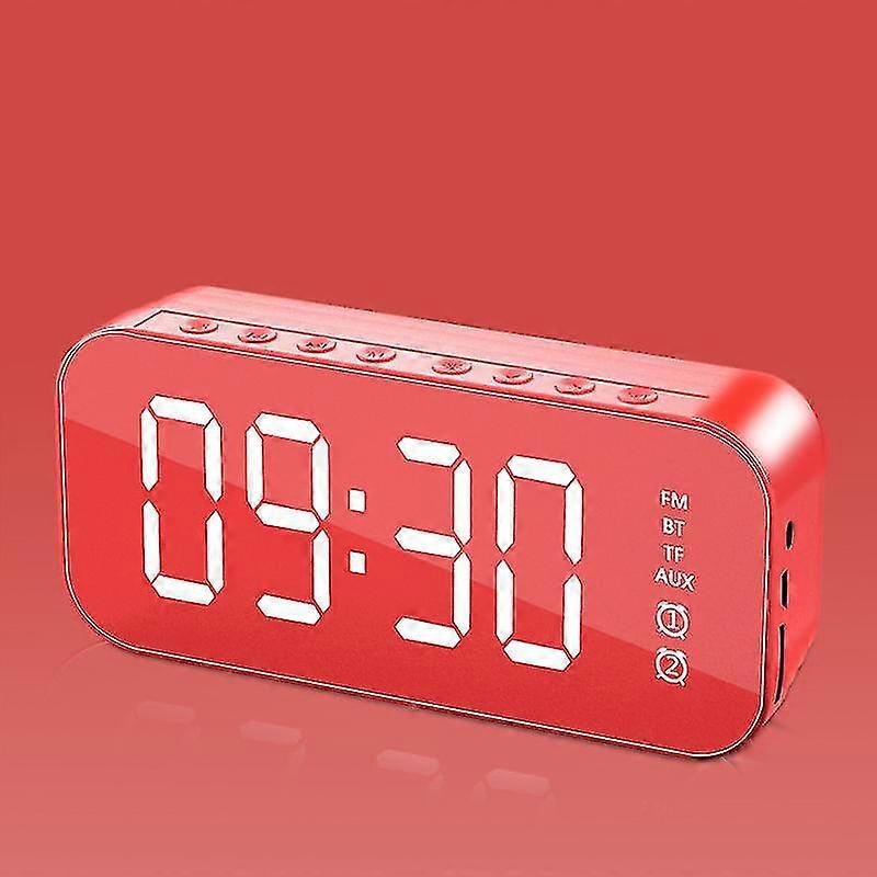 Multifunctional Led Digital Alarm Clock, Azultooth Speaker, Bedside Desktop Luminous Electronic Music Box
