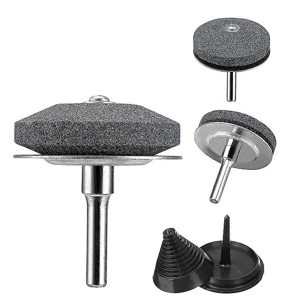 Lawn Mowers Blade Sharpener Tool Drill Attachment Sharpening Kit Lawnmower Blades Sharpener for and