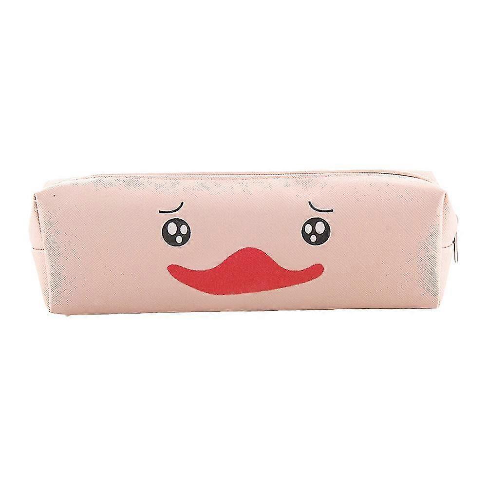 Large Capacity Flat Pencil Case Multi-purpose Pouch Pen Bag Office Stationery