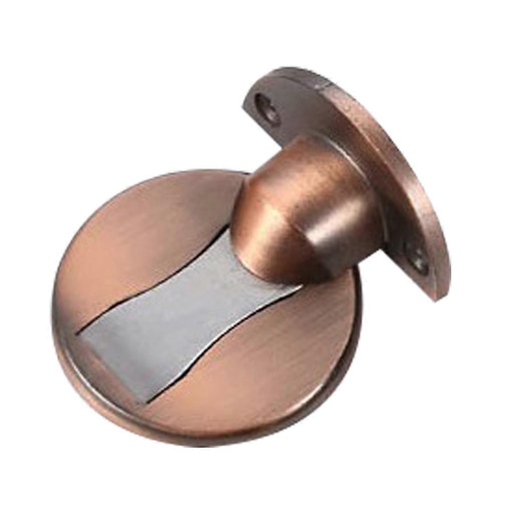 Windproof Zinc Alloy Hidden Magnetic Door Stopper Mechanical Self Locking