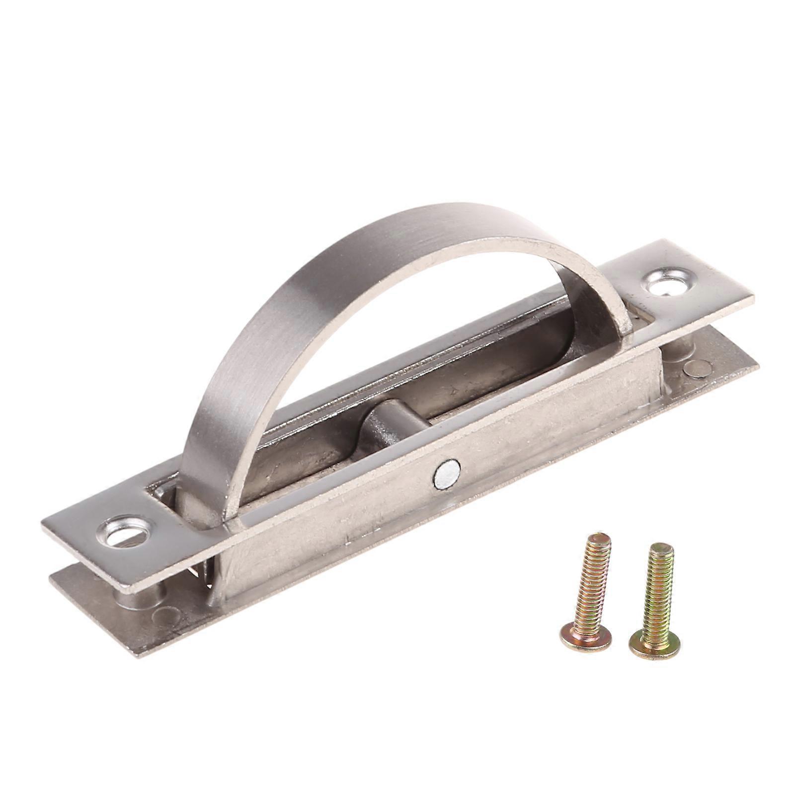 Rotatable Hidden Handles Modern Cupboard Edge Pulls Zinc Alloy Drawer Handle