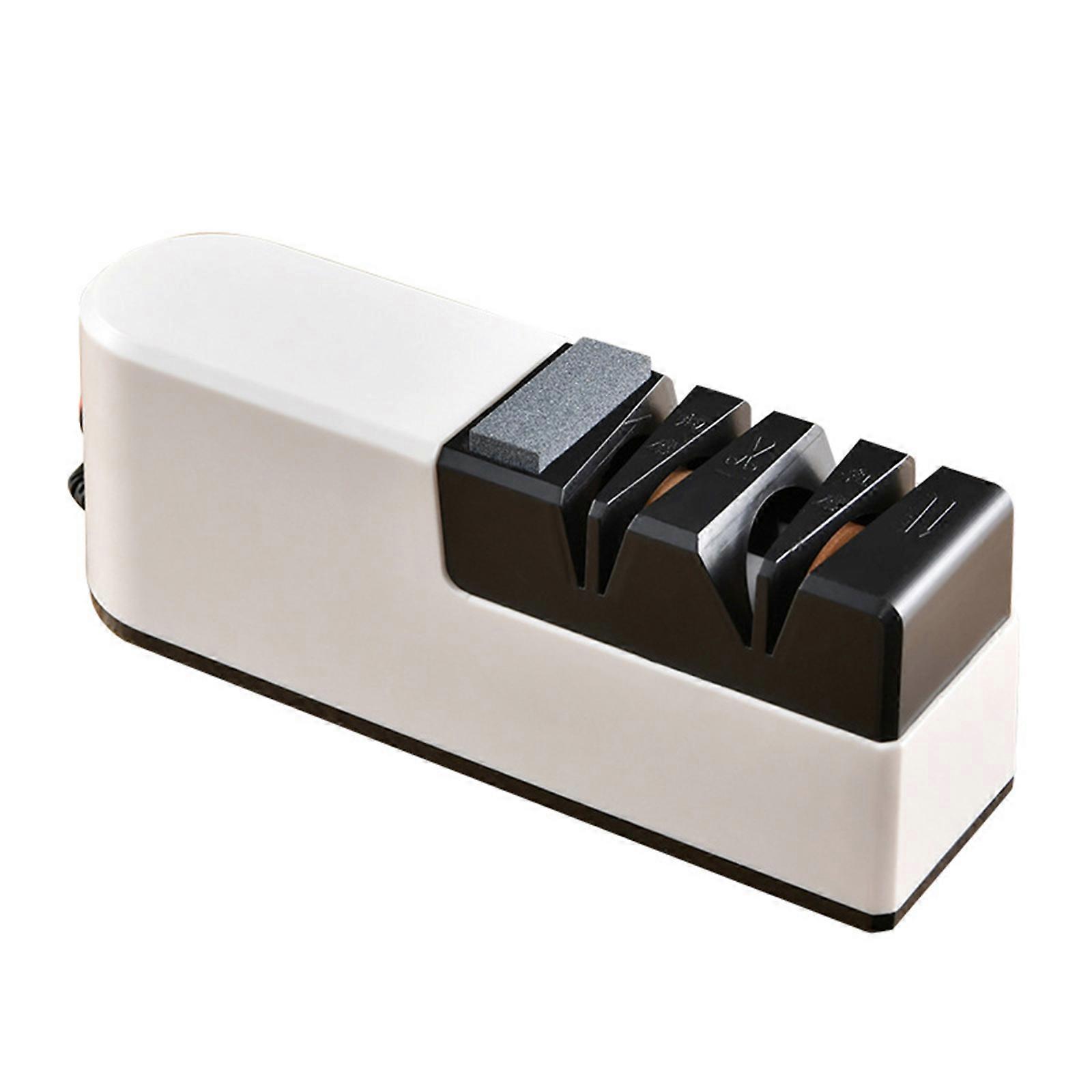 Portable Electric Knife Sharpener Convenient Hand-held Sharpening Grindstone