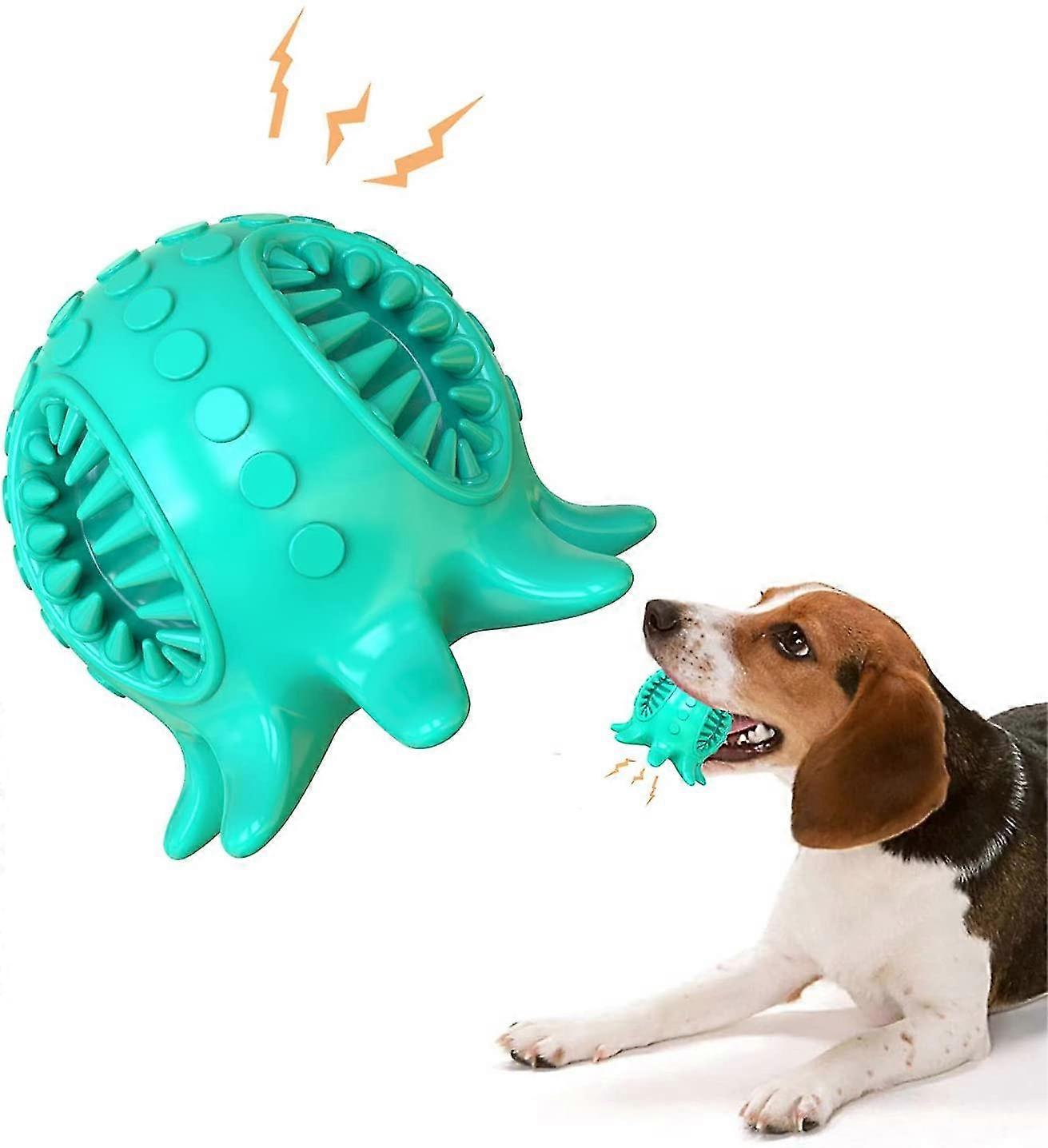 Hund Spielzeug Blle Haustier Zahnreinigung Oktopus Jolly Blle fr Hunde  Kauen Quietschen Spielzeug Iq Treat Ball | Fruugo DE