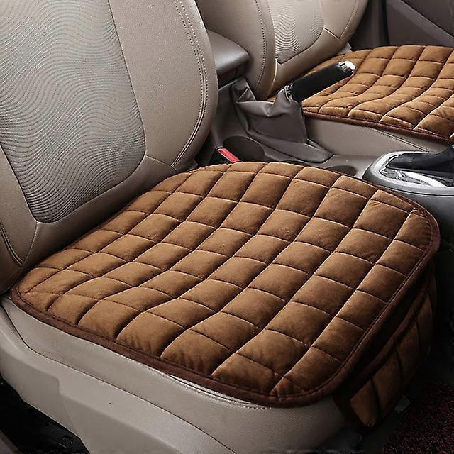 Car Seat Cover Winter Warm Universal Seat Cushion Anti-slip Front Chair Breathable Pad for Vehicle Auto Truck Seat