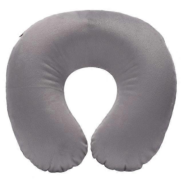 U-shaped Neck Cushion Inflatable Memory Foam Travel Pillows Fatigue Relief Flight Headrest Office Nap Cushion Car Trip Travel Pillows