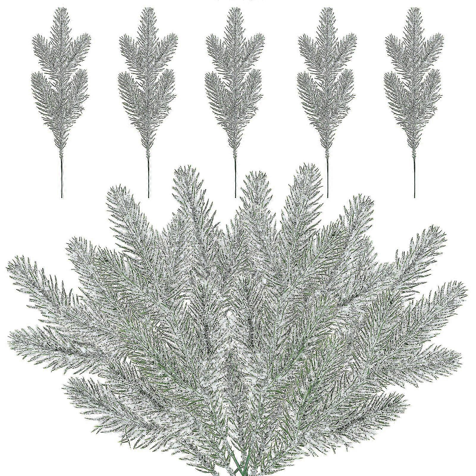 Artificial Christmas Tree Accessories Simulation Plants Florals Diy Five Forks