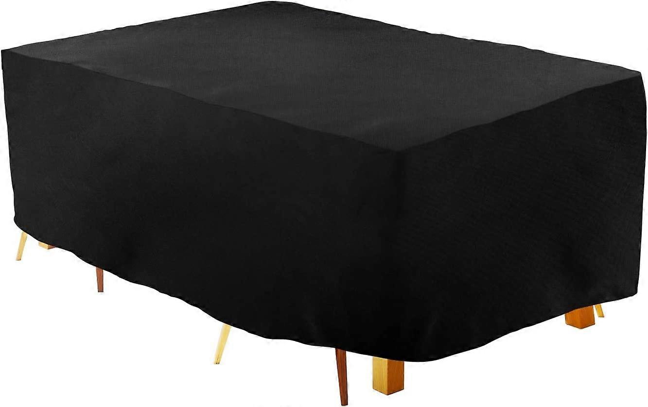 Utemöbler Överdrag Vattentät, 420D 98x79x31.5 tum Överdrag för uteplats Bordsstolar Set Rektangulära / Ovala