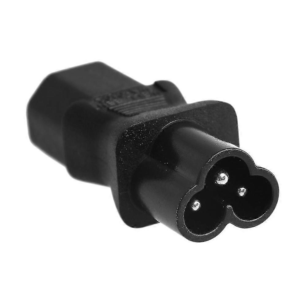 Iec 320 3-pin C13 femmina a C6 maschio Cloverleaf Plug Ac Power Adapter Converter