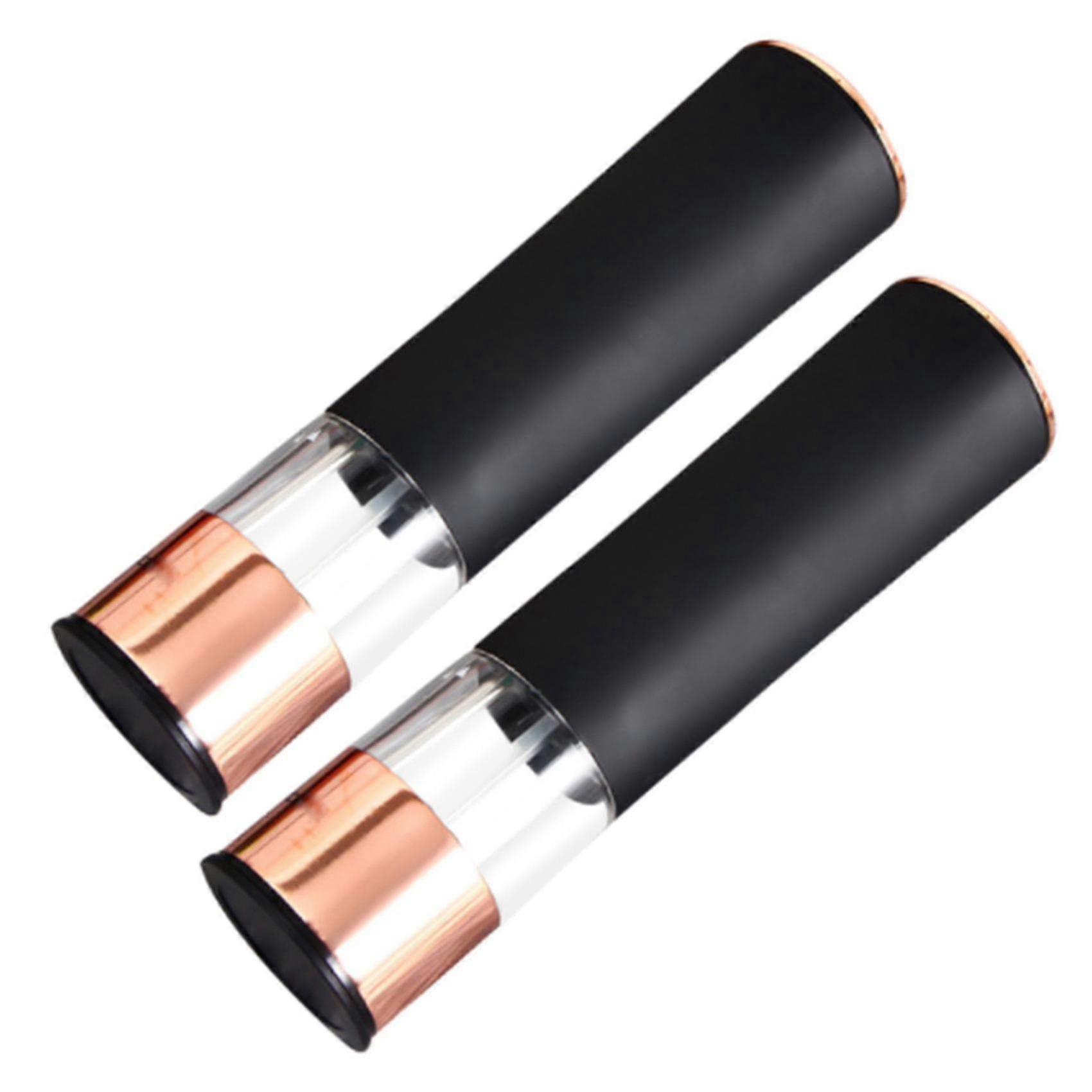 2pcs Automatic Salt And Pepper Grinder Battery Powered Pepper A