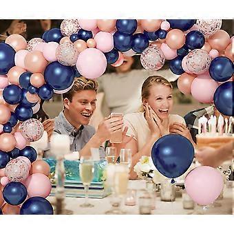 Baby Gender Reveal Party Decorations Kit - 41 Pcs, Balloons, Foil Curtains, Cupcake Toppers - View #12