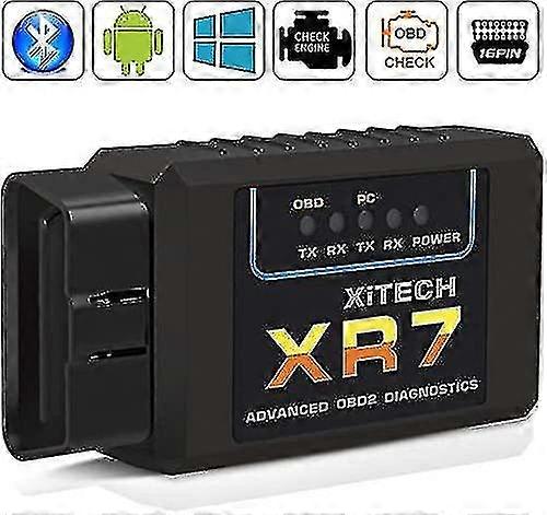 Obd2 Car Diagnostic Device, Obd2 Bluetooth Carly Adapter Obd Ii Car Diagnostic Scanner Tool, Elm327 Vcds Wireless Universal Code Reader For Bmw Ford V