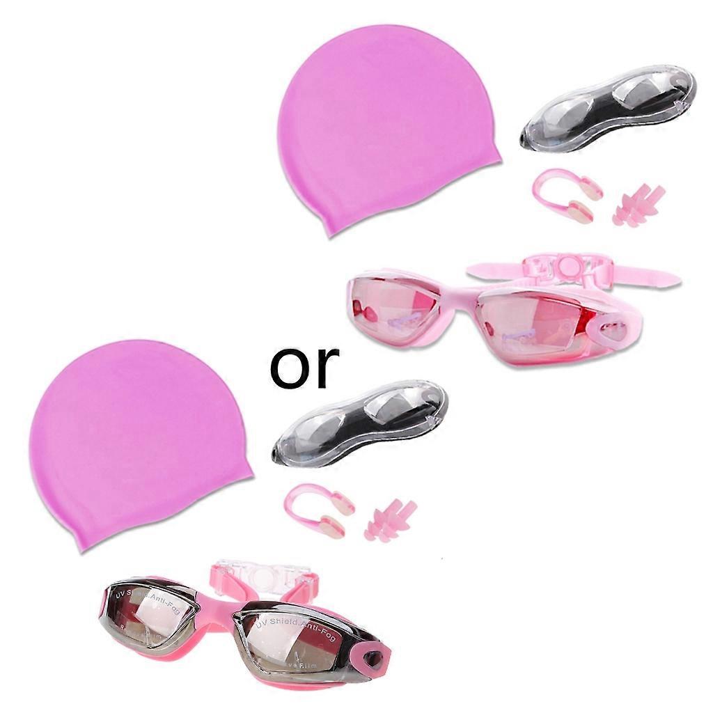Swimming Goggles, Anti-Fog Swimming Goggles No Leaking Soft Nose Bridge Goggles