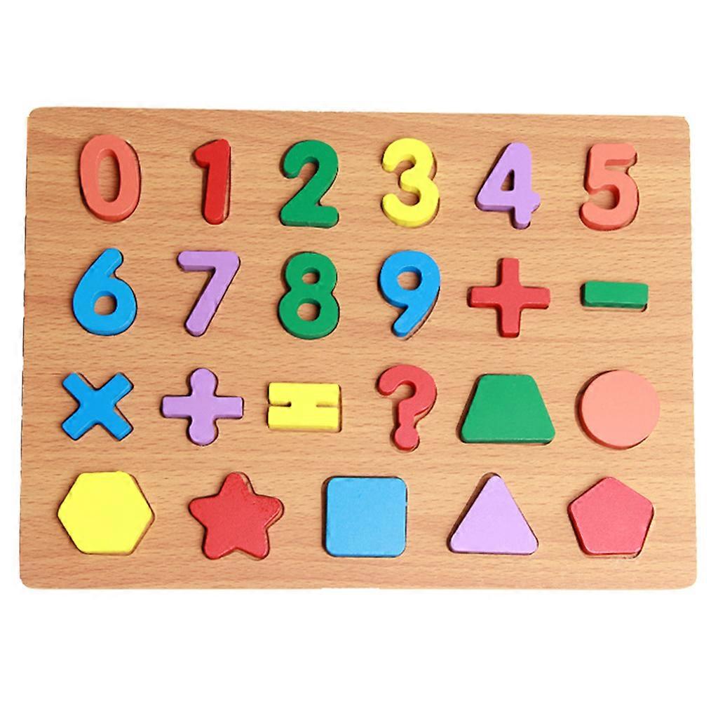 Sorting Toy Recognition Brain Game Sensory Math Learning Puzzle Children Gift