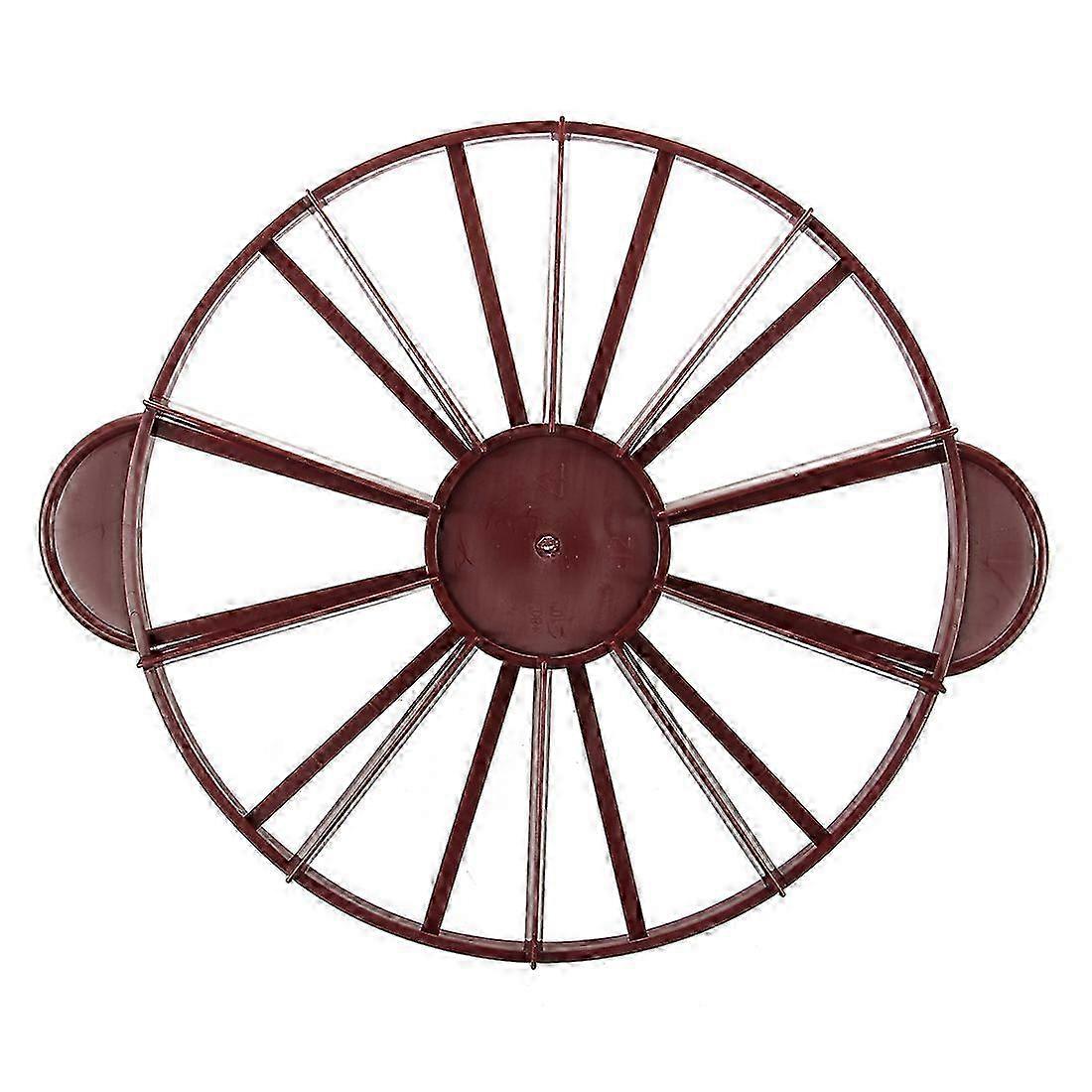 Cake Divider Slice Pie Cake 10 / 12 Piece Equal Portion Marker Divider Dark Red