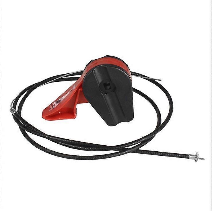 Lawn Mower Cable Universal Throttle Cable Switch Control 39 Inch Lawn Assembly Control Switch Machine Connection(Red1m)