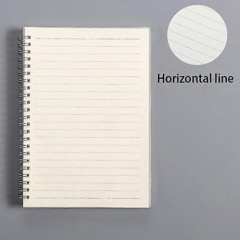 A5 A6 B5 Spiral book coil Notebook To-Do Lined DOT Blank Grid Paper Journal Diary Sketchbook For School Supplies Stationery