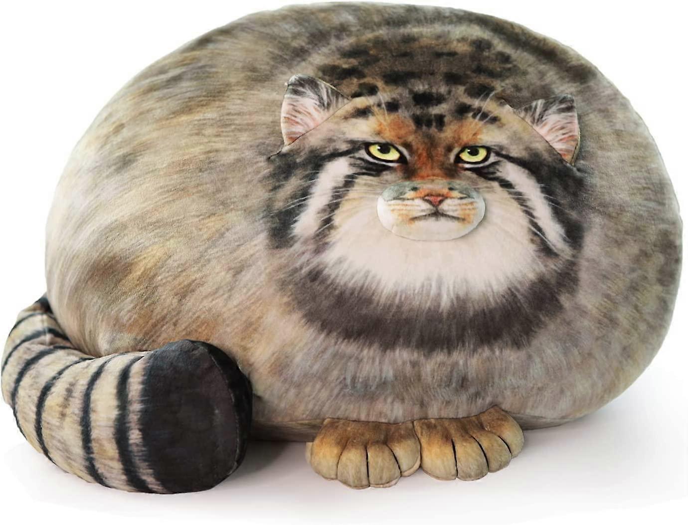 Cat Plush Pillow, Fox Plush Pillow, Raccoon Plush Pillow