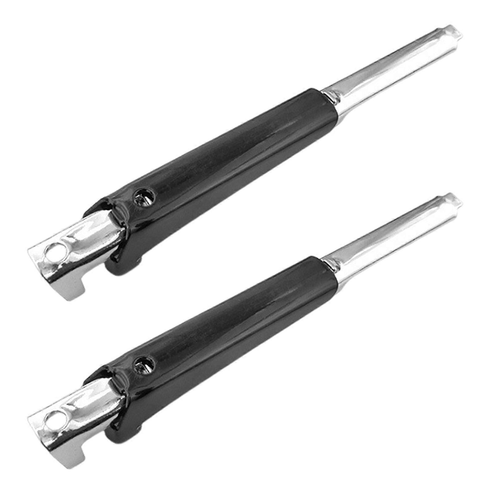 2Pcs Effortless Can Opener for Seniors Stainless Steel Adjustable Nut Opener Non-Slip Rubber Gear Cover Easy to Store Bottle Opener for Weak Hands Sen