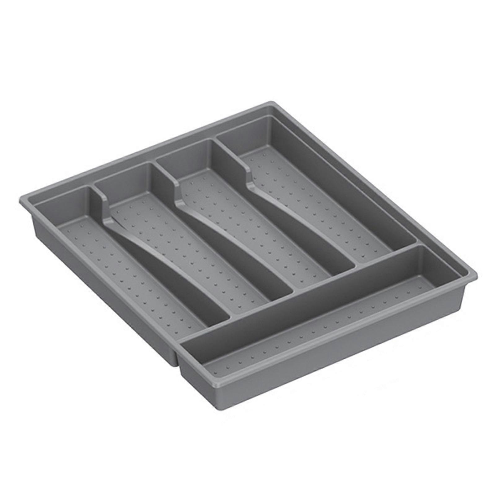 Cutlery Storage Box with Lid Classification Organization Large Capacity Multi Compartments Tableware Tray Fork Chopsticks Spoon Tableware Case