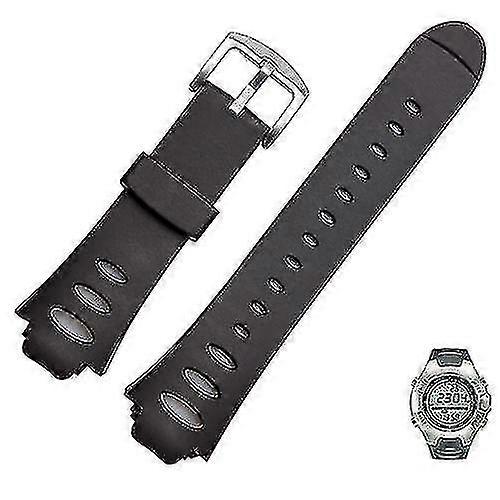 Watch Strap Rubber For Suunto Observer Sr X6hrm-black