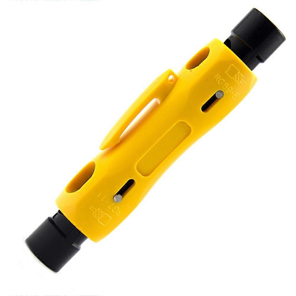 Multifunctional RG59 RG6 RG7 RG11 Coaxial Cable Stripper Cutter Stripping Tool JIKAIX