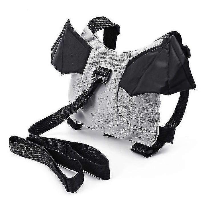 Anti-lost Small School Bag Children's Small Backpack Gray (1pcs)