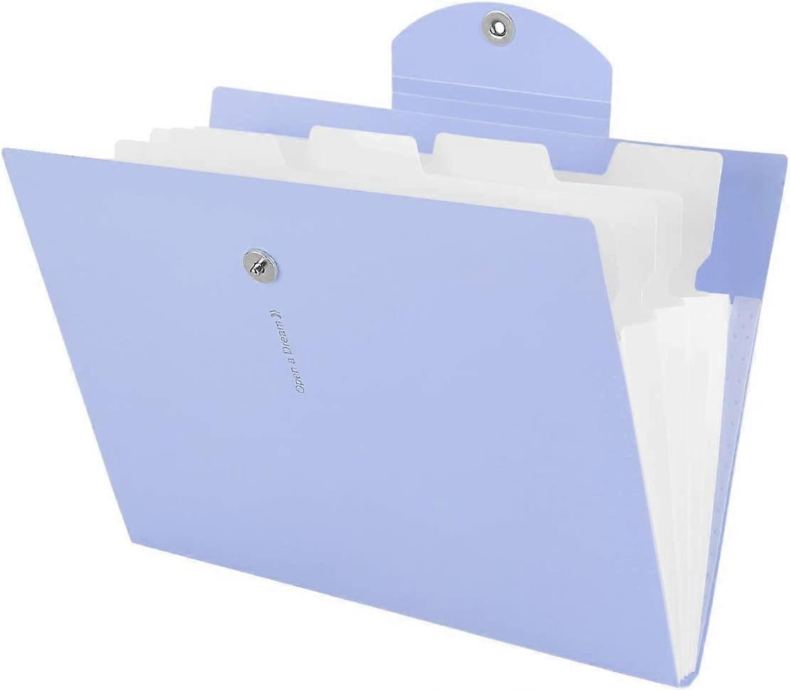 Document folder A4, compartment folder A4 Expandable Portable File folder A4 Compartment folder