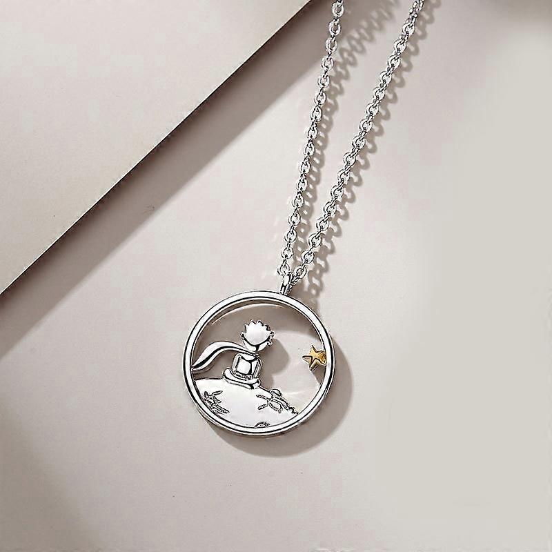 Malý princ a líška Milenci na diaľku milenci Náhrdelník vyrobený v nebi Zodpovedajúci párový náhrdelník