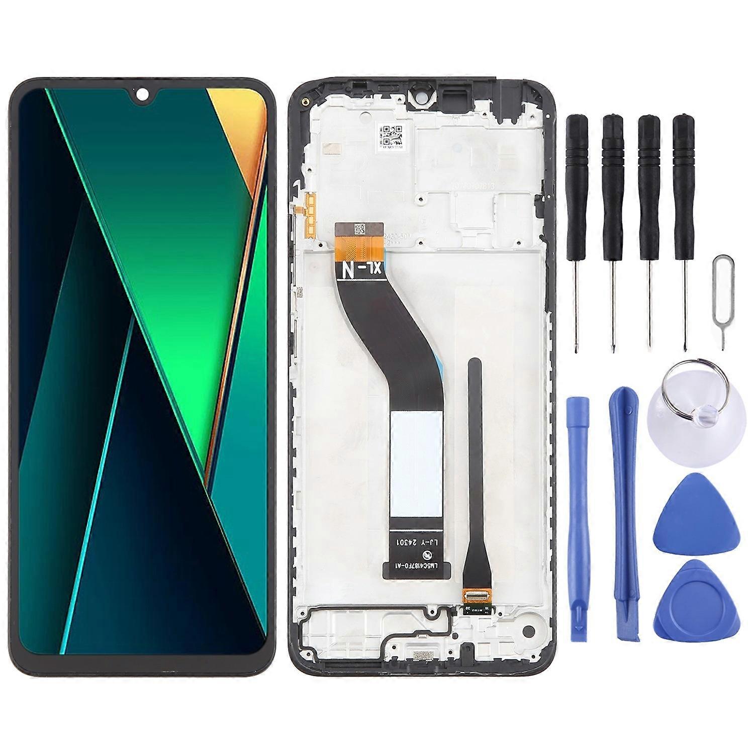 LCD + Touch Screen with Frame For Xiaomi Poco C75