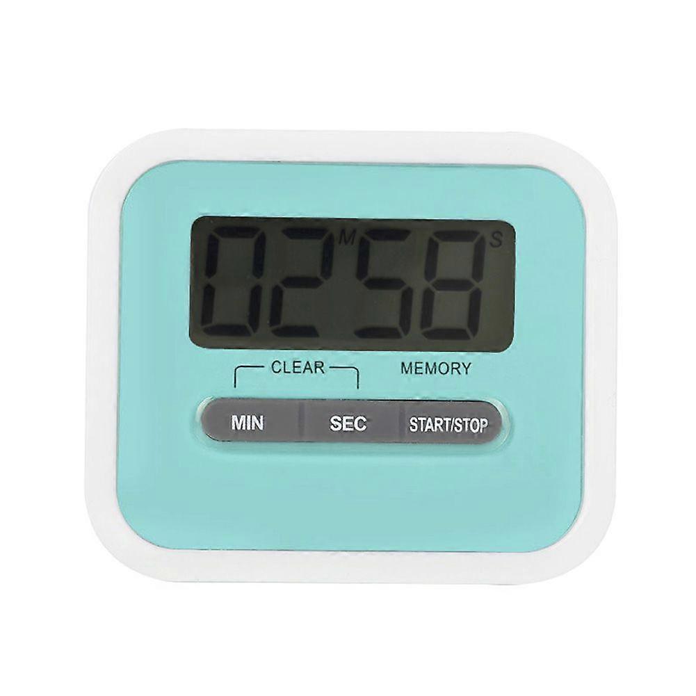 Electronic Digital LCD Kitchen Cooking Timer Multi use 99 Minutes Count Down Alarm Clock Blue