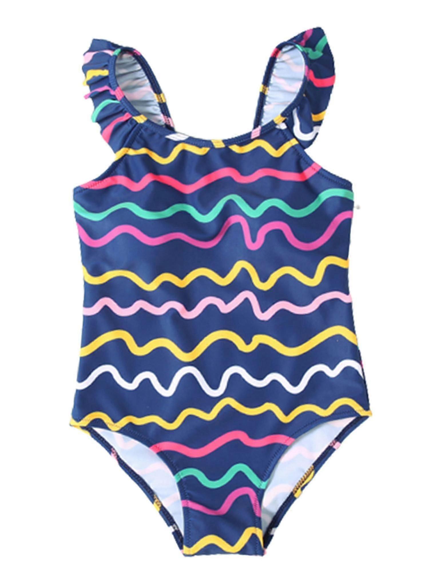 7-12 år Piger Ferie Monokini Badetøj Badedragt Badedragt