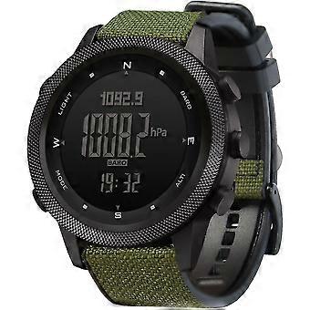 Reloj para hombres Relojes con deportes al aire libre Relojes para hombres Senderismo Reloj de pulsera digital con barómetro, altímetro, contador de pasos