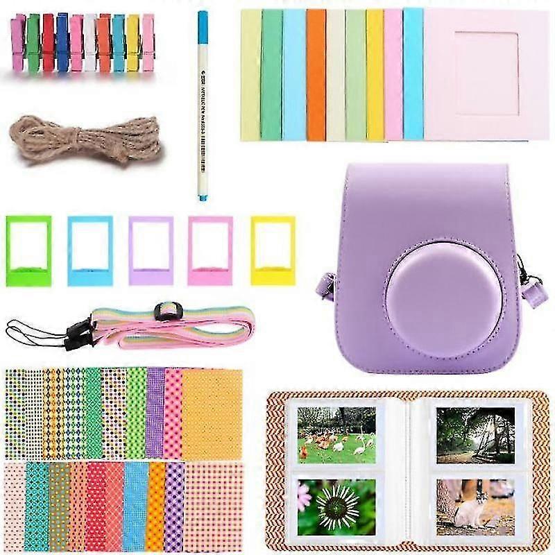 Camera Accessories Mini Case With Shoulder Strap/frame/hanging Albums For Fujifilm Instax Mini 11 Instant Film Camera