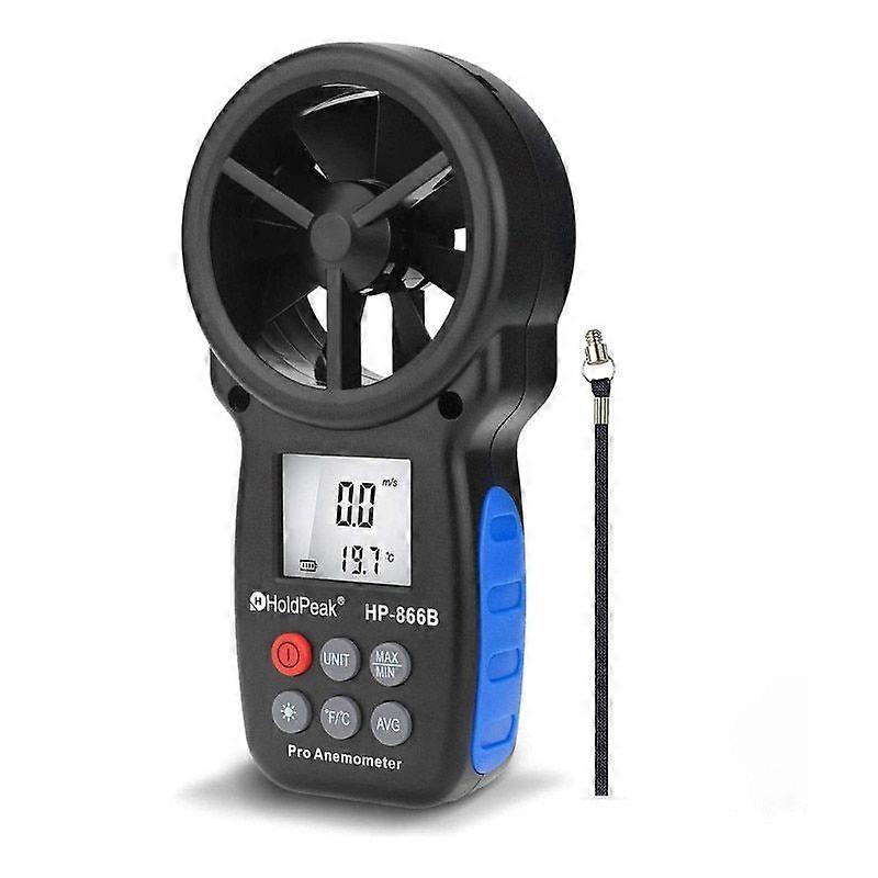 Digital Anemometer Wind Speed Meter Measures Wind Speed Temperature Wind Chill HP866 Measure Tool