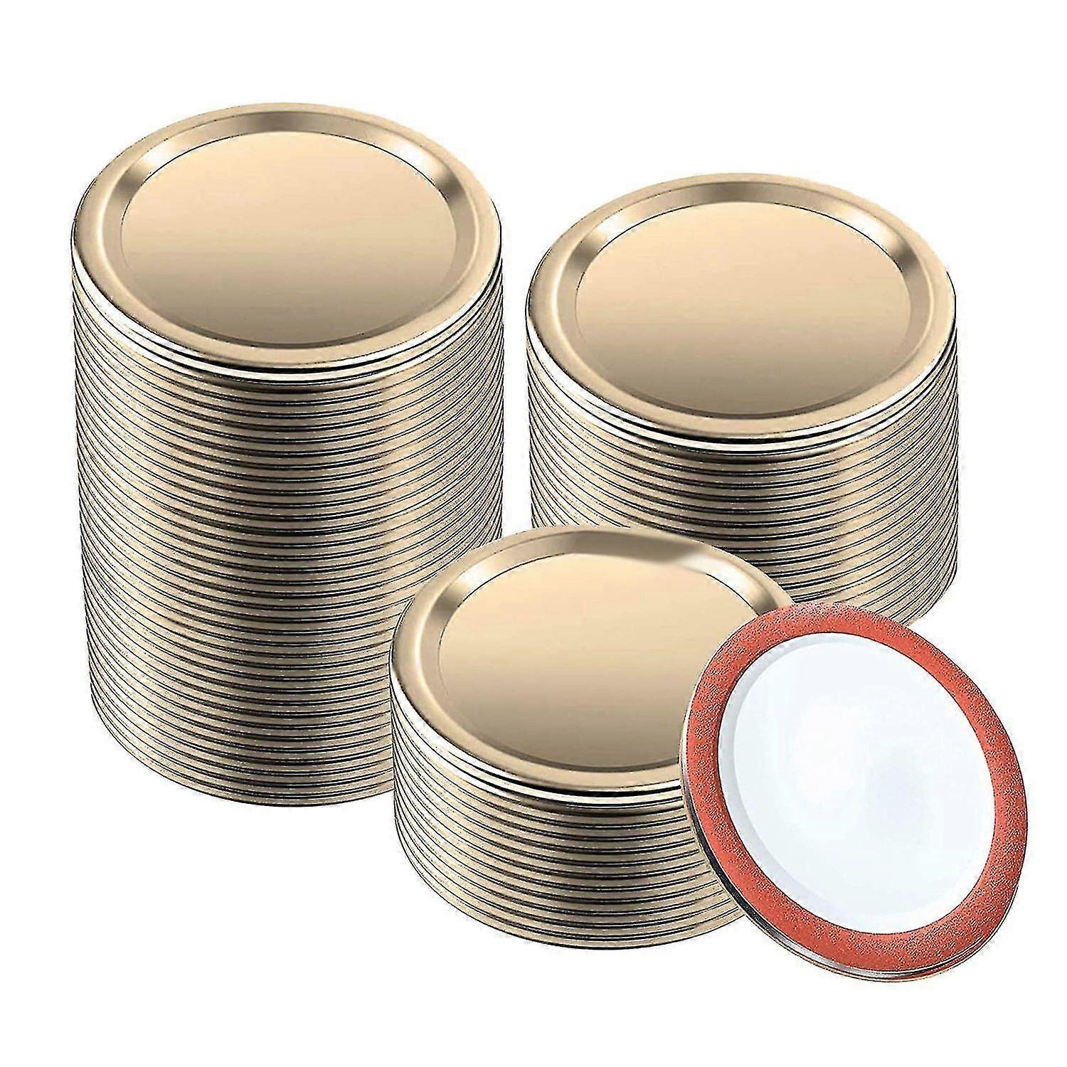 150pcs Regular Mouth Canning Lids For Ball, Kerr Jars, Split-type