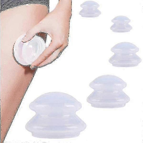 Cupping For Full Body Massage 4-pack (l-xs) White-Good