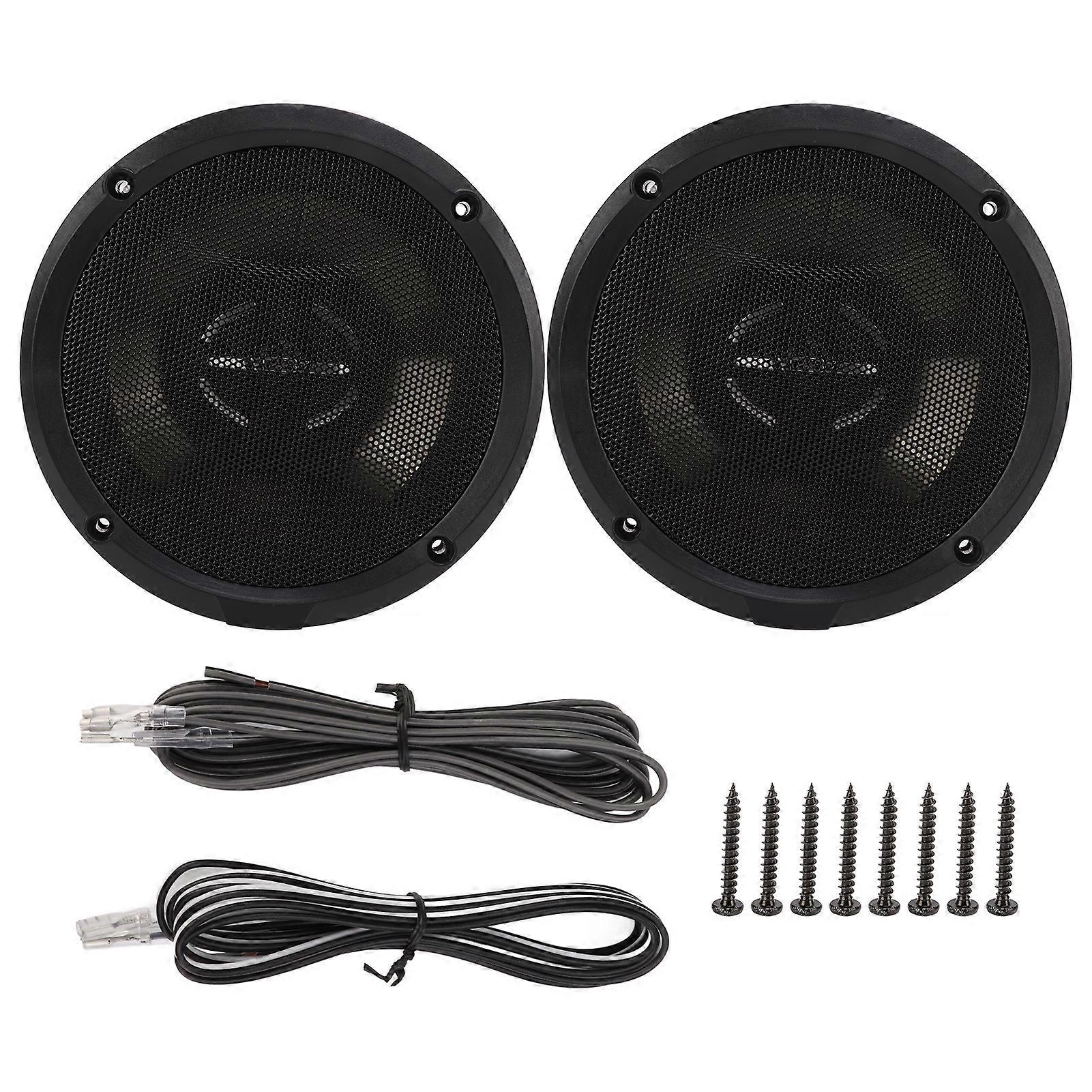 6.5in Dome Tweeter Vehicle Speaker 12V 50‑260W 30‑33KHZ High Frequency Response Universal for Car o System