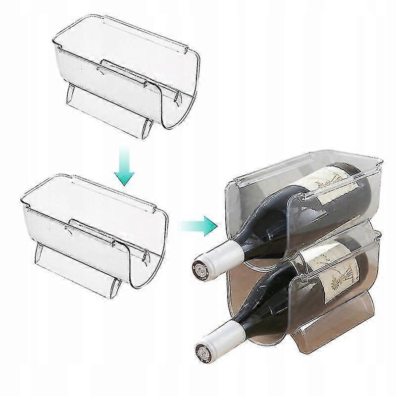 2 Pcs. Organizer Refrigerator Shelf In A Refrigerator Stand